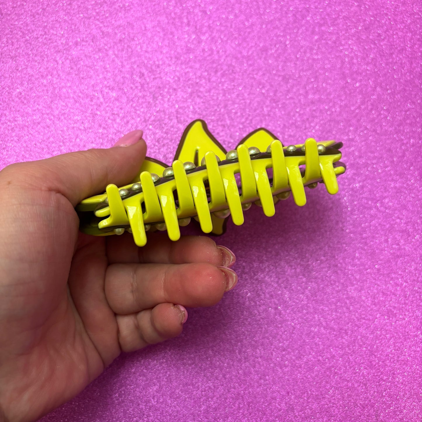 Bayou Princess Crown Claw Clip Large