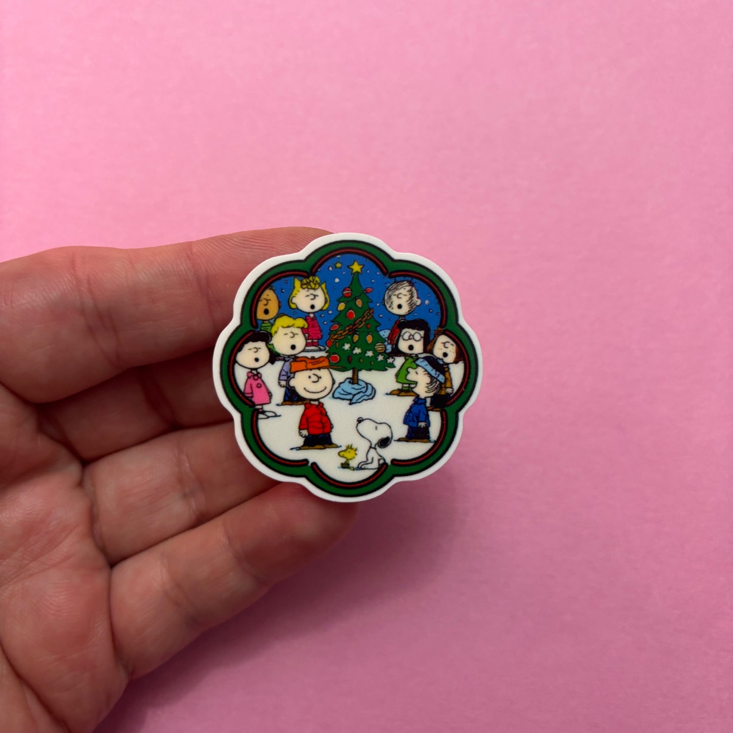 Peanuts Christmas Pin