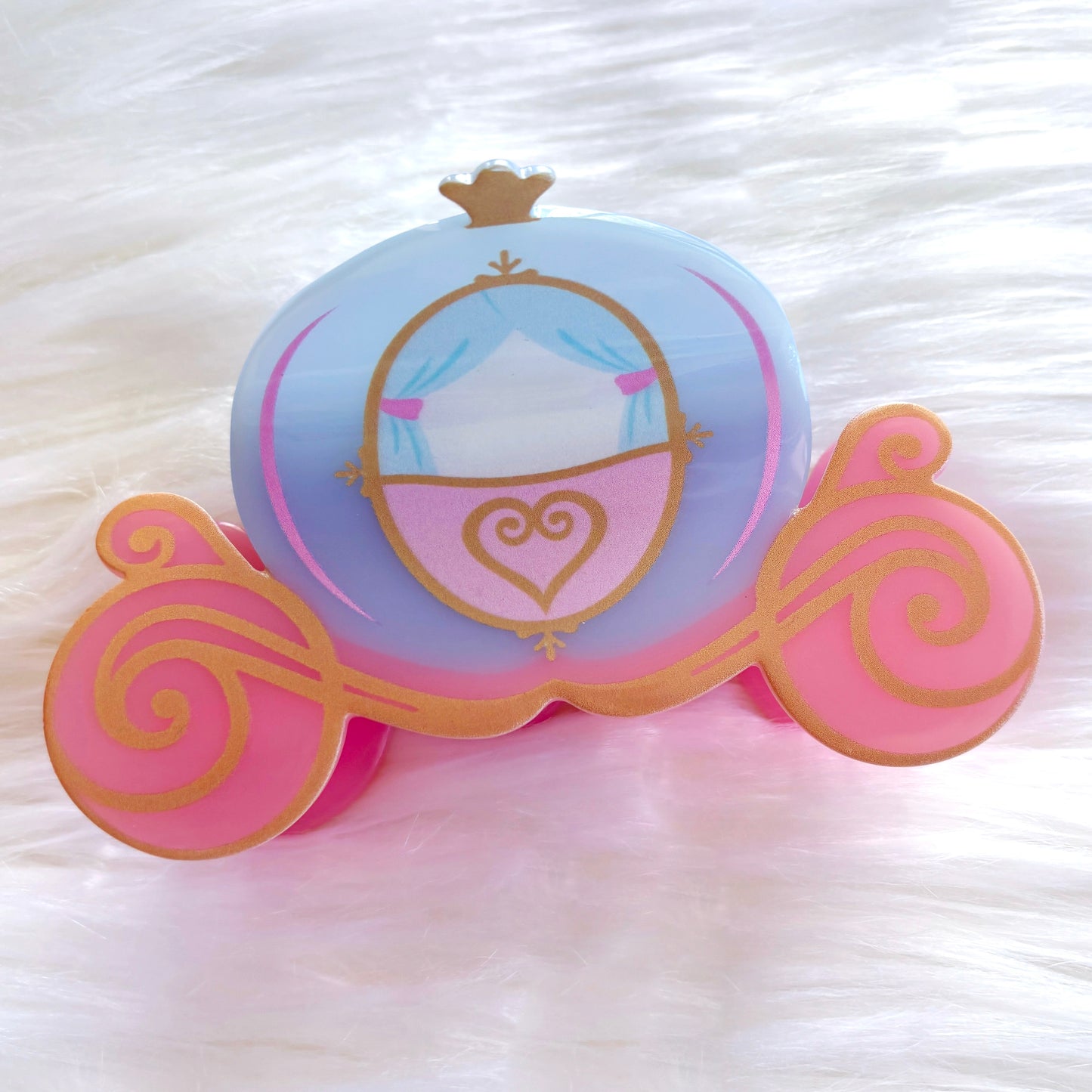 Princess Carriage Claw Clip