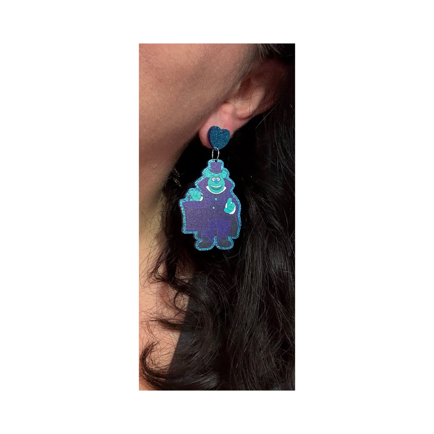 Hat Box Fozzie Drop Earrings