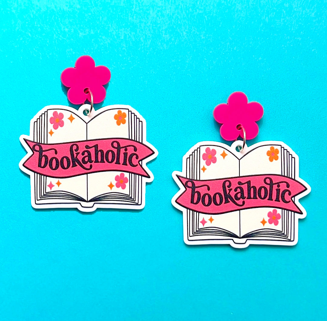 Bookaholic Drop Earrings