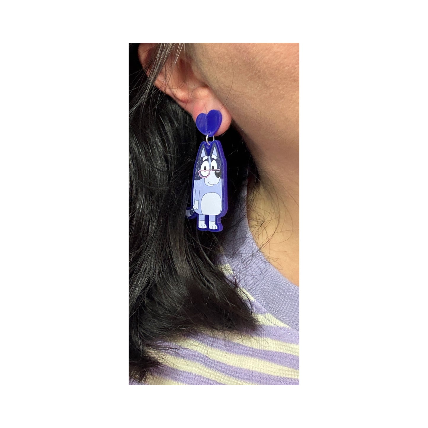 Granny Heeler Drop Earrings