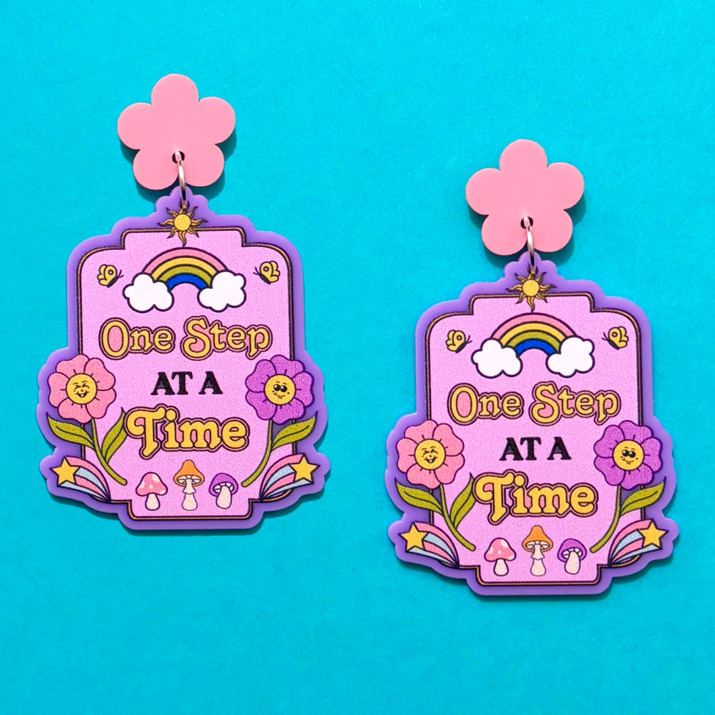 One Step At A Time Drop Earrings