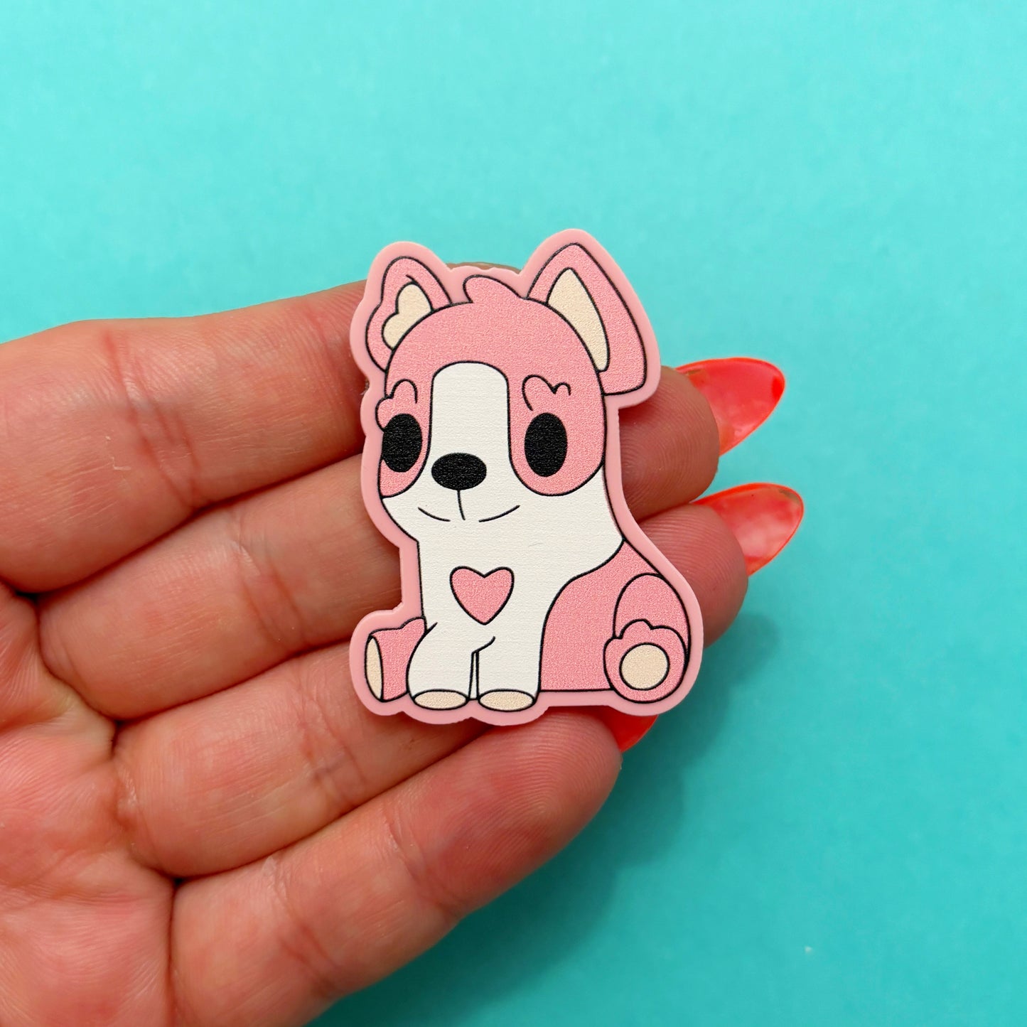 Polly Puppy Pin