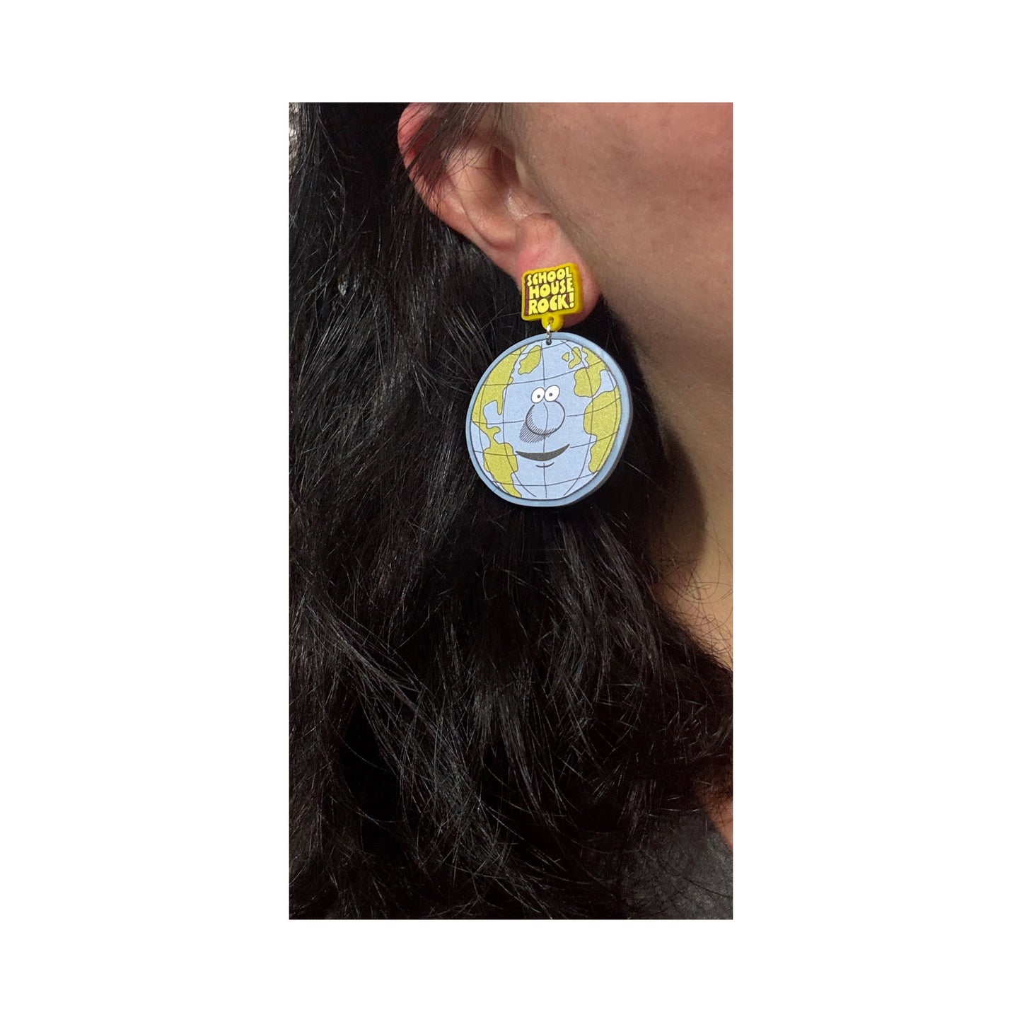 School House Earth Drop Earrings