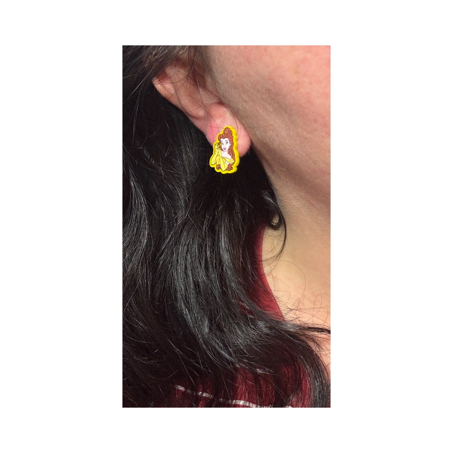Belle Princess Post Earrings