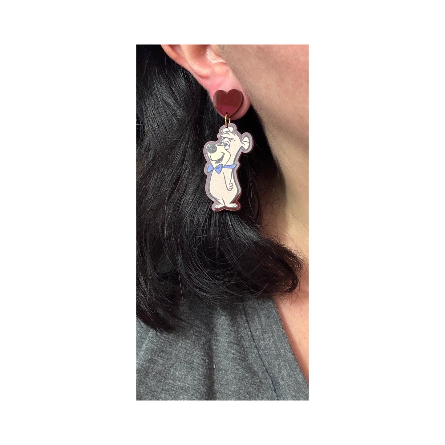 Yogi & Boo Boo Drop Earrings