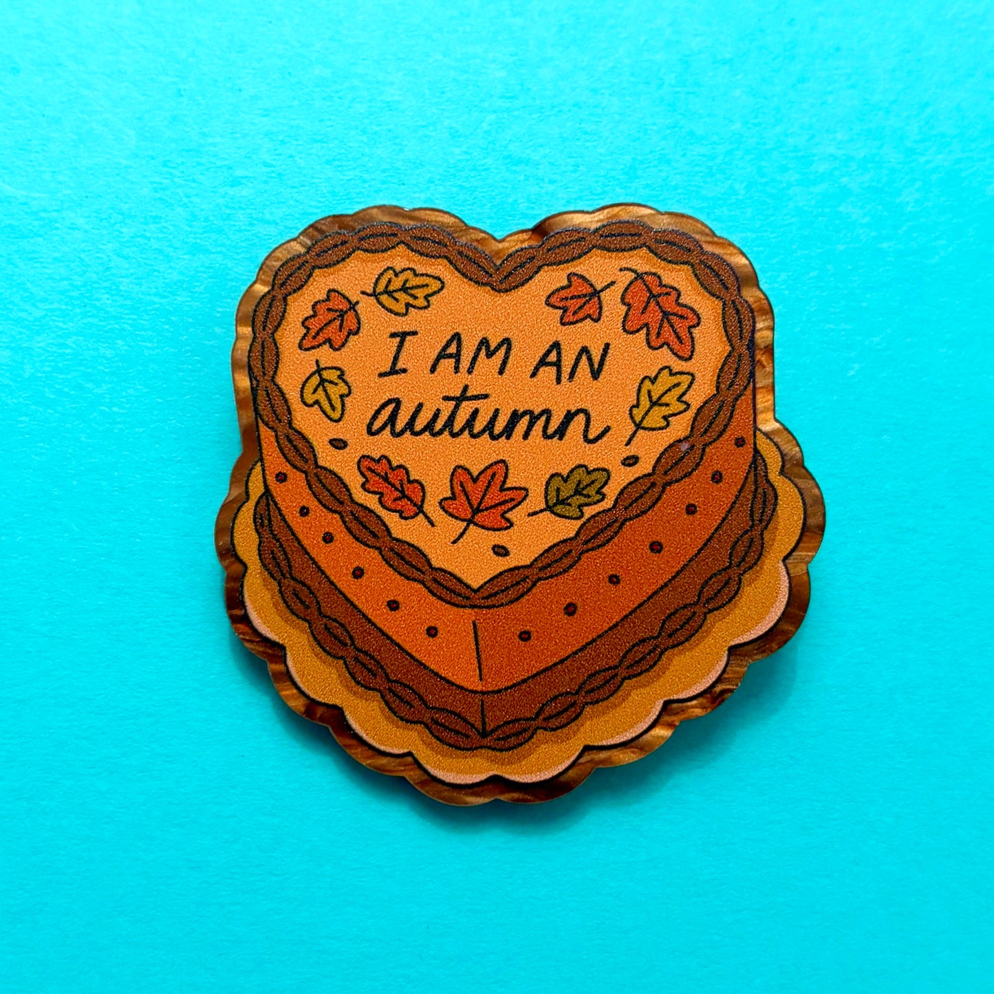 I Am An Autumn Pin