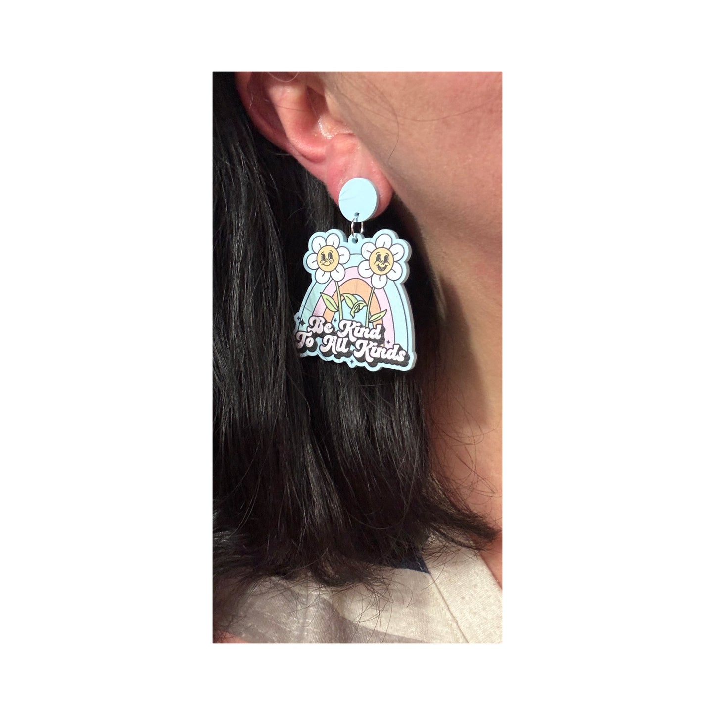 Be Kind To All Kinds Drop Earrings