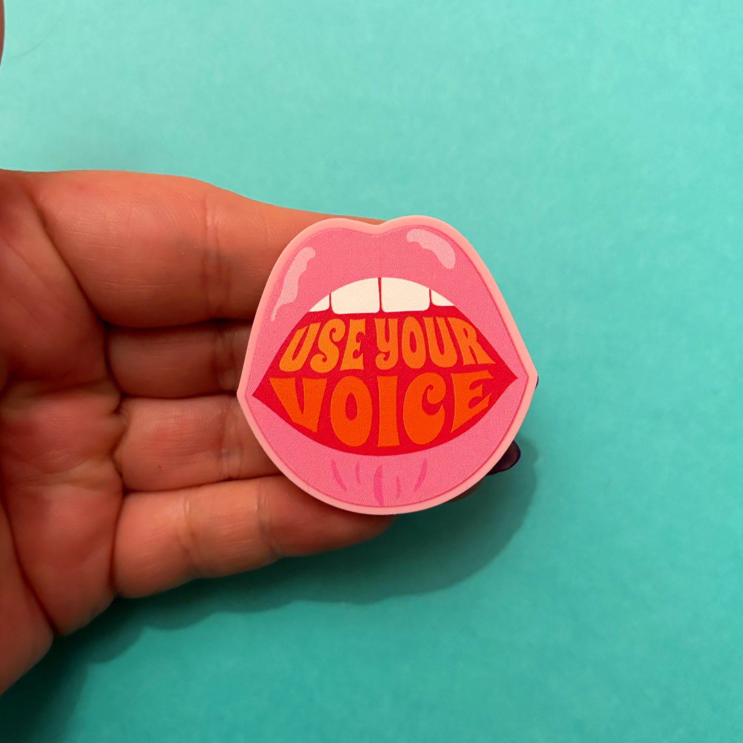 Use Your Voice Pin