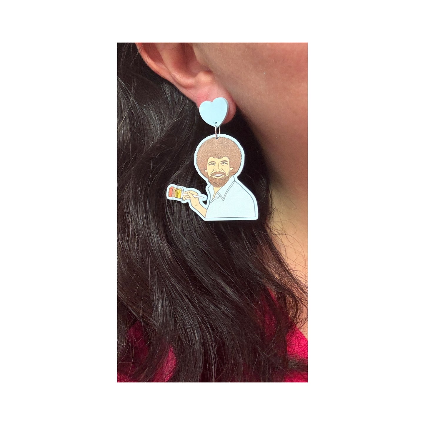 Painter Bob Drop Earrings