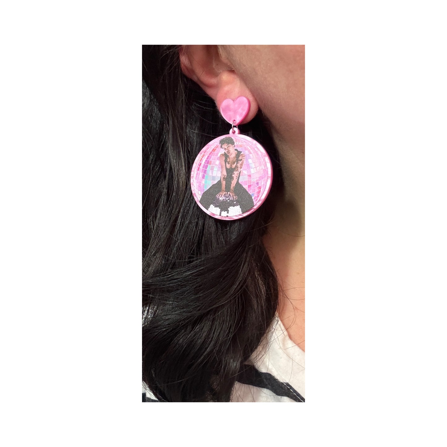 Harry Disco Ball Drop Earrings