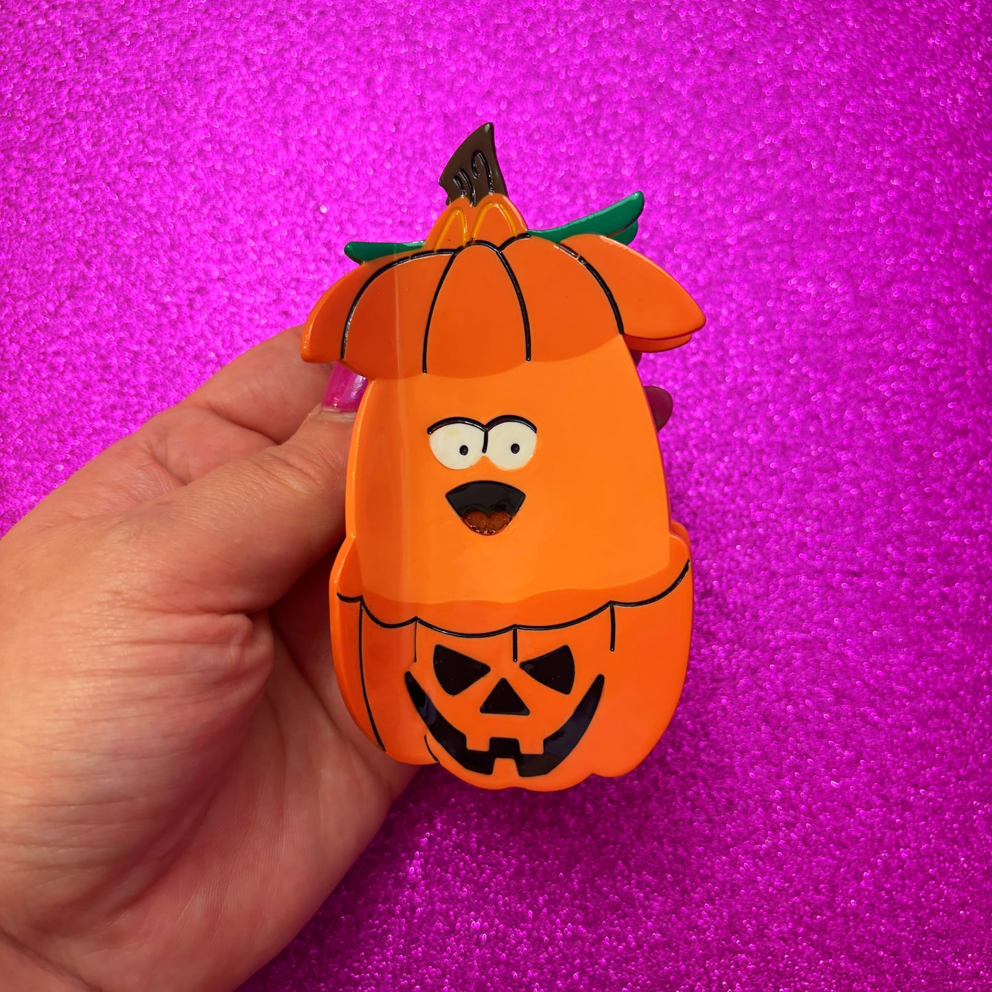 90s Pumpkin Nugget Claw Clip