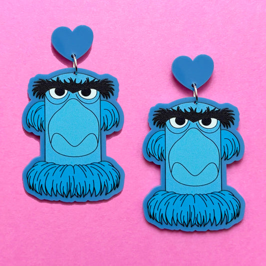 Eagle Puppet Drop Earrings