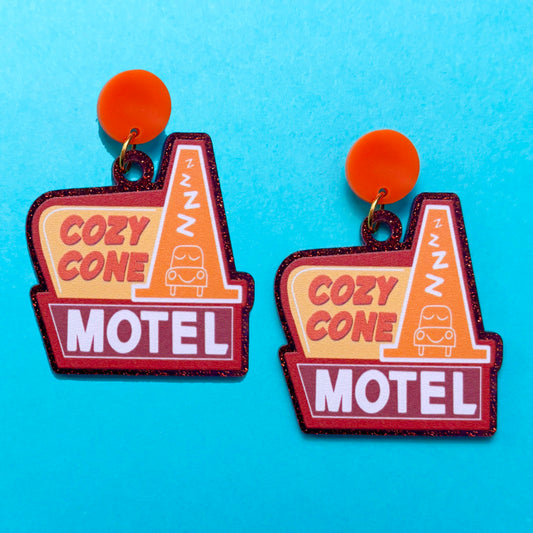 Cone Motel Drop Earrings