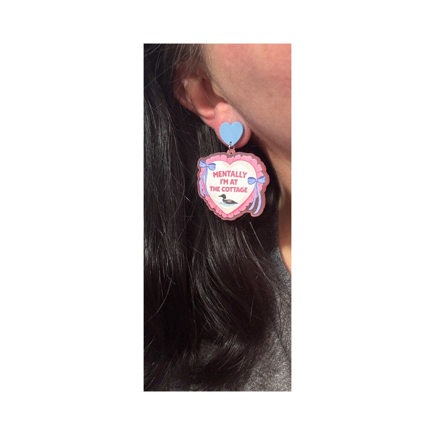 Mentally At The Cottage Drop Earrings