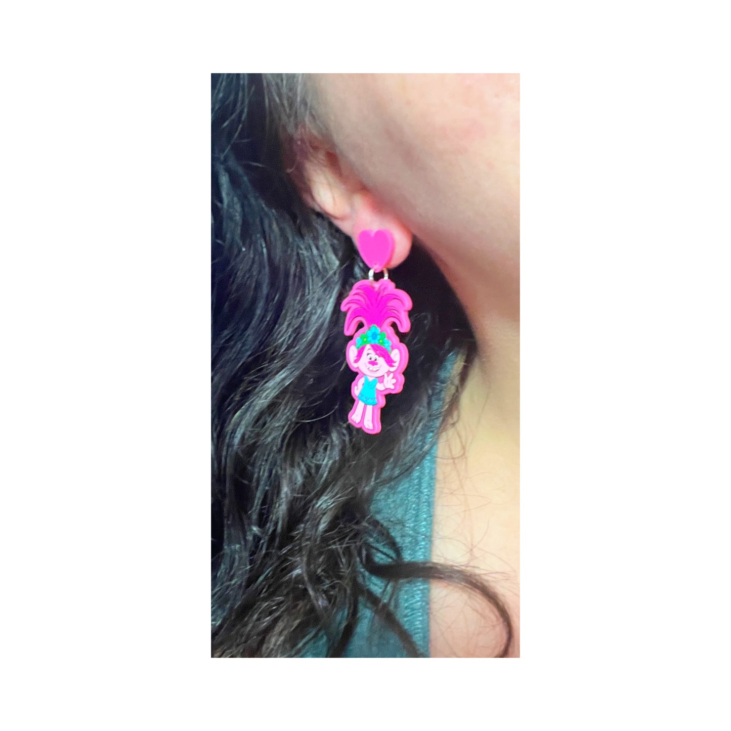 Poppy & Branch Drop Earrings