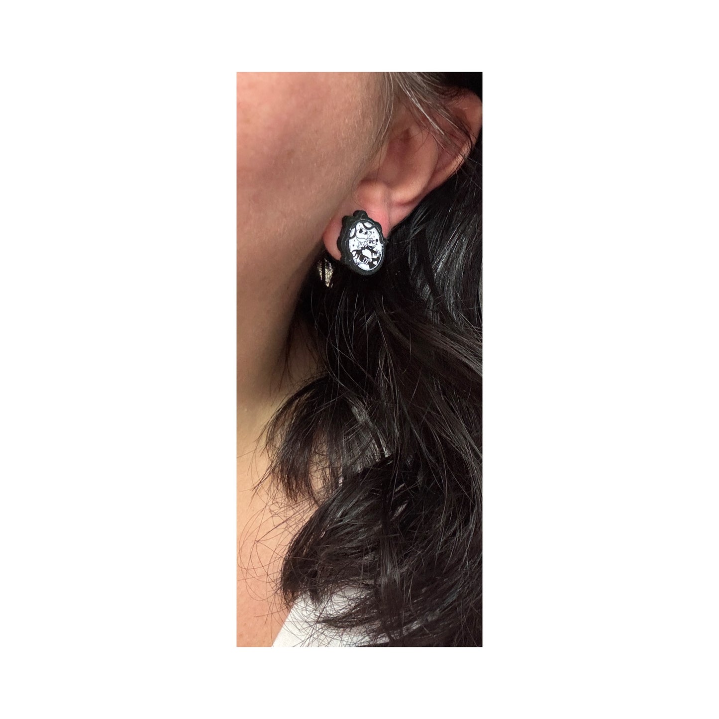 Jack Cameo Post Earrings