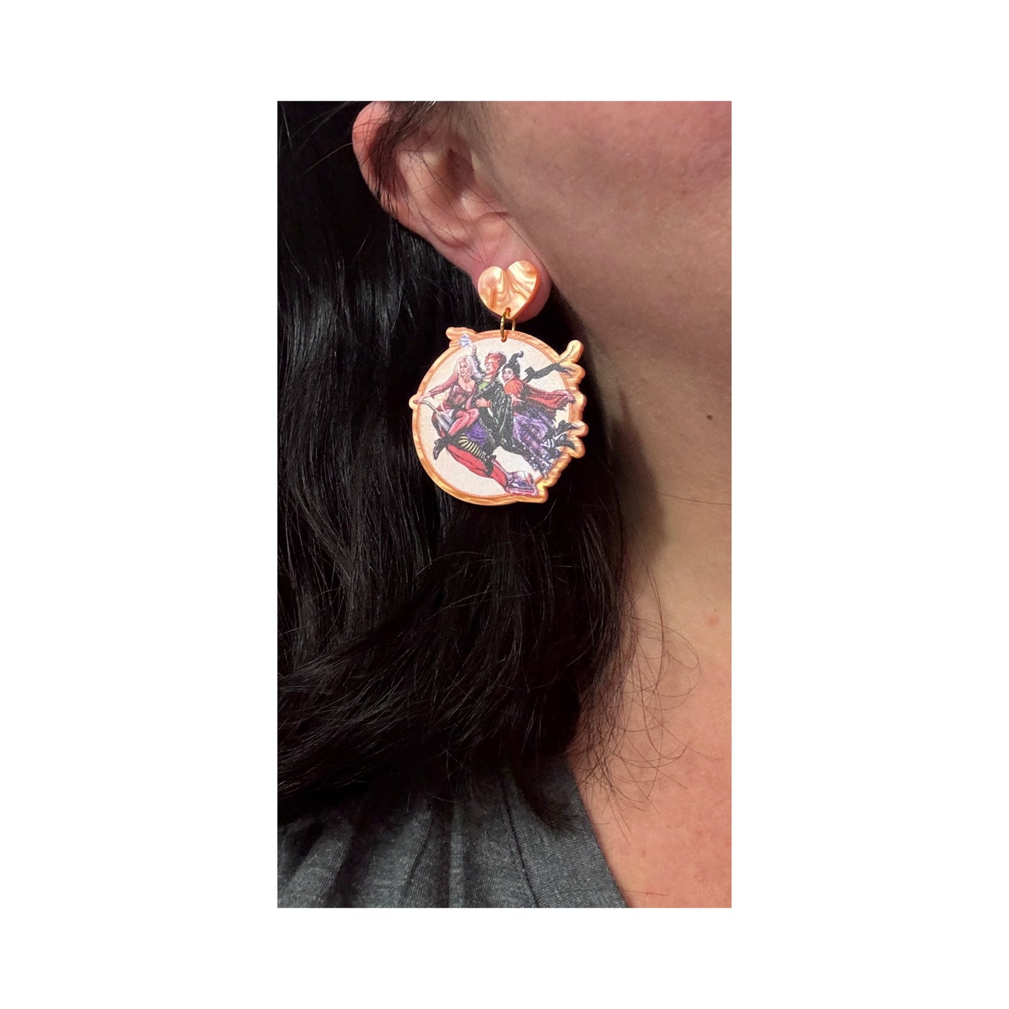 Come, We Fly! Drop Earrings