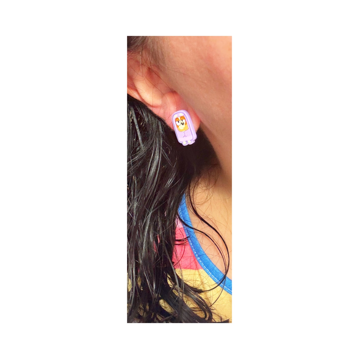 Janet & Rita Grannies Post Earrings