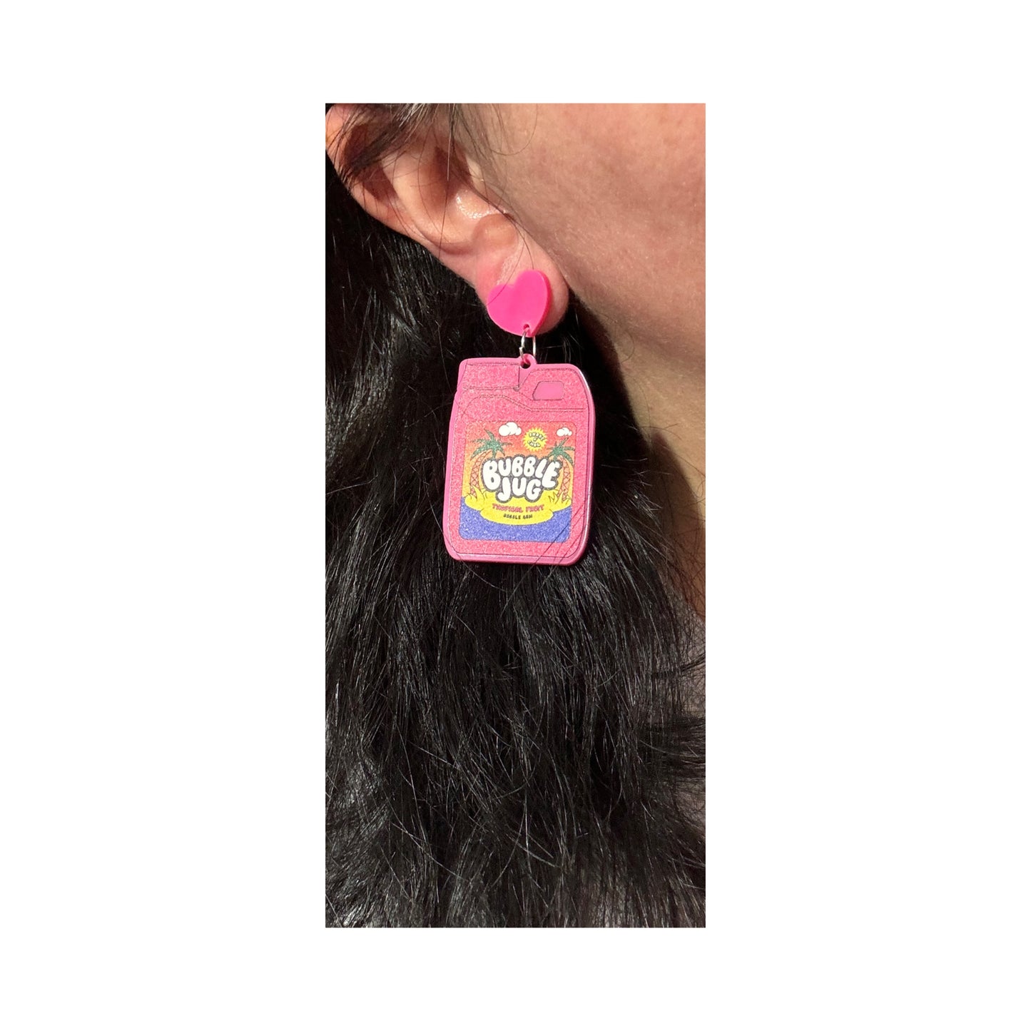 Bubble Jug Drop Earrings
