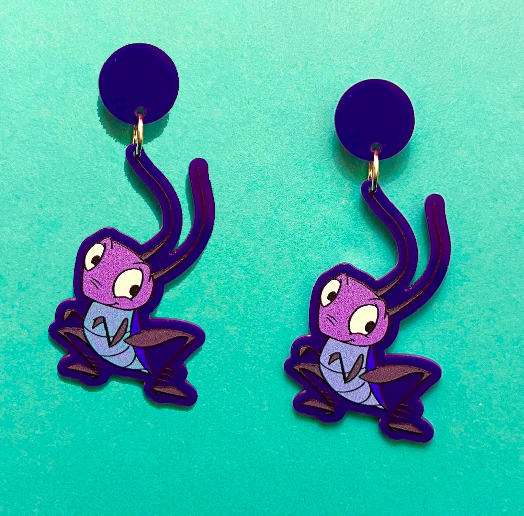 Cri-Kee Acrylic Drop Earrings
