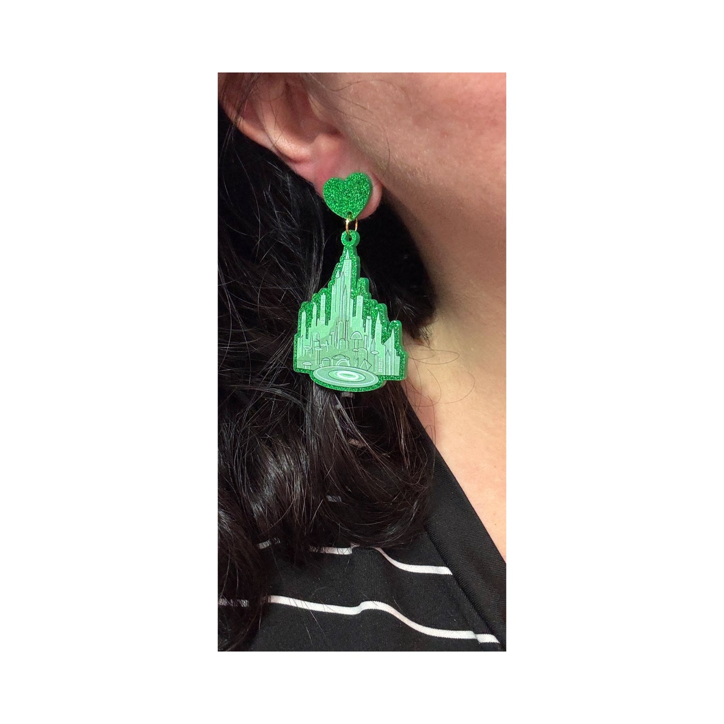 Emerald City Drop Earrings