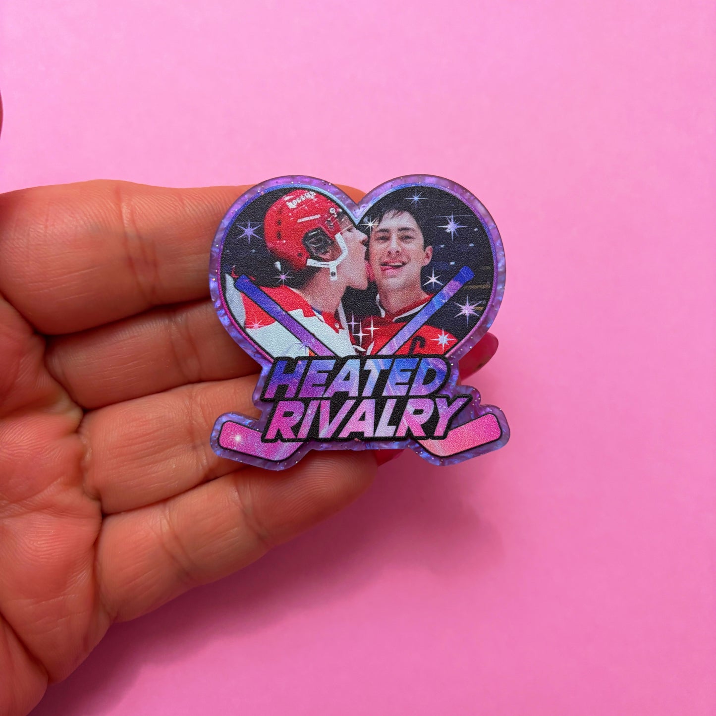 HR Purple Heart Pin