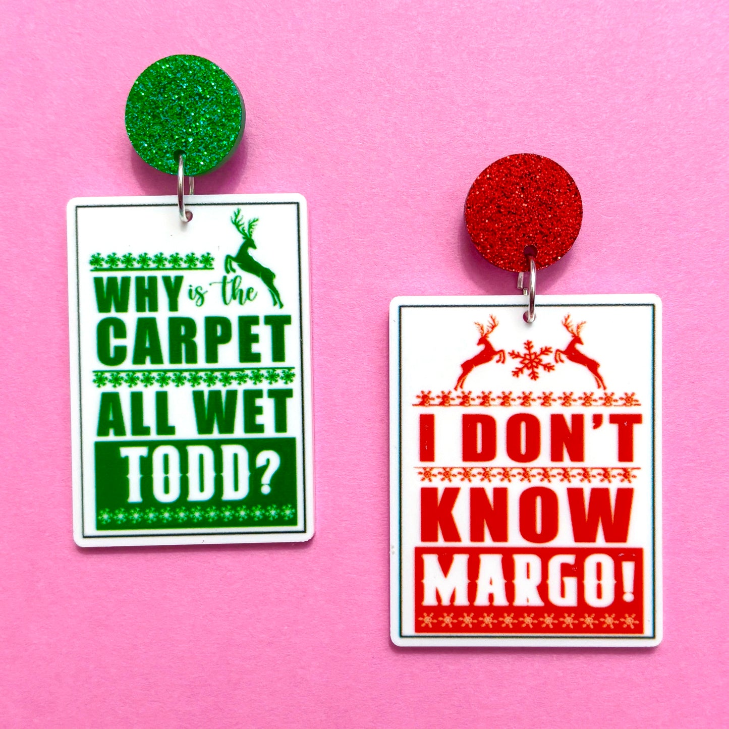 Todd & Margo National Lampoon Drop Earrings