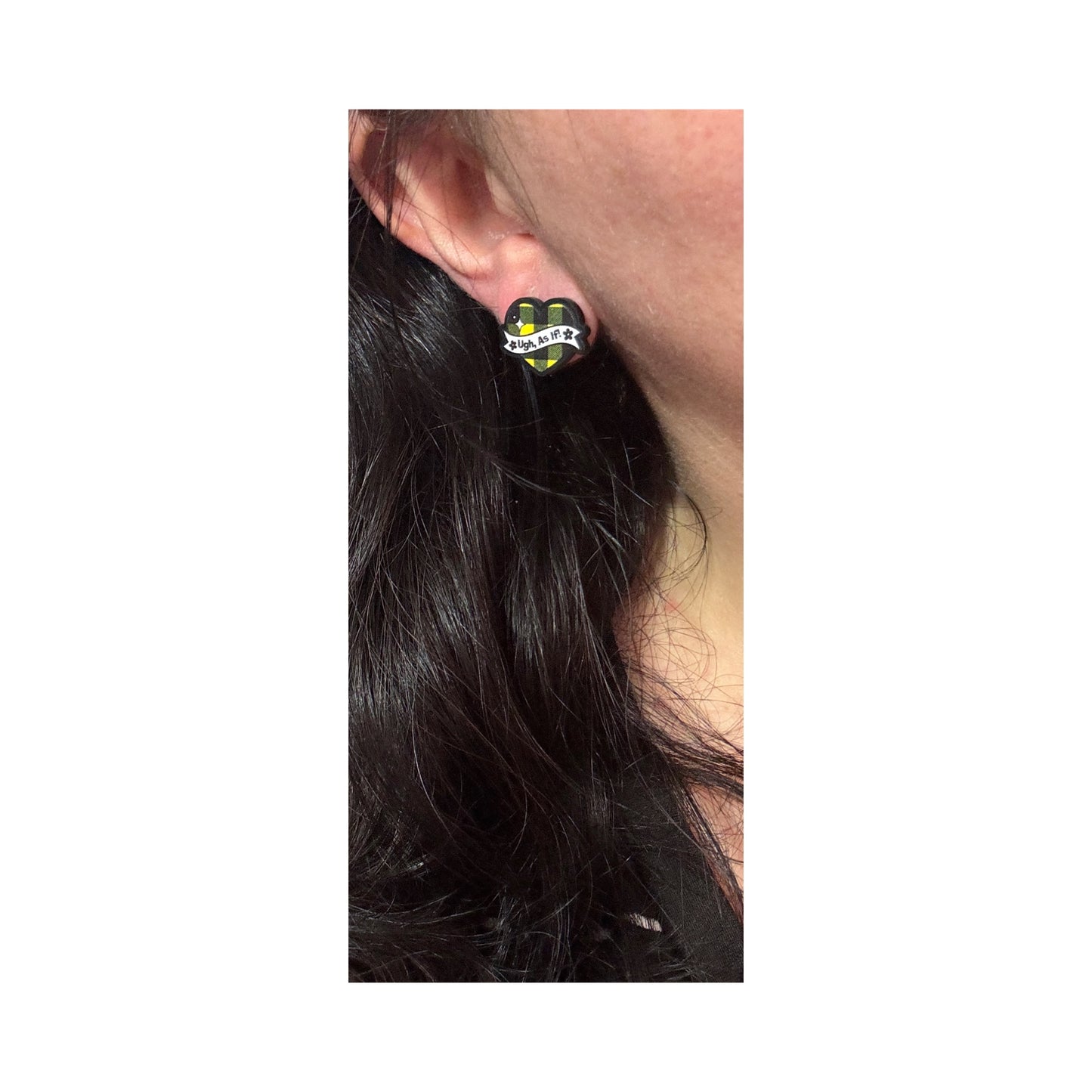 Ugh, As If Post Earrings