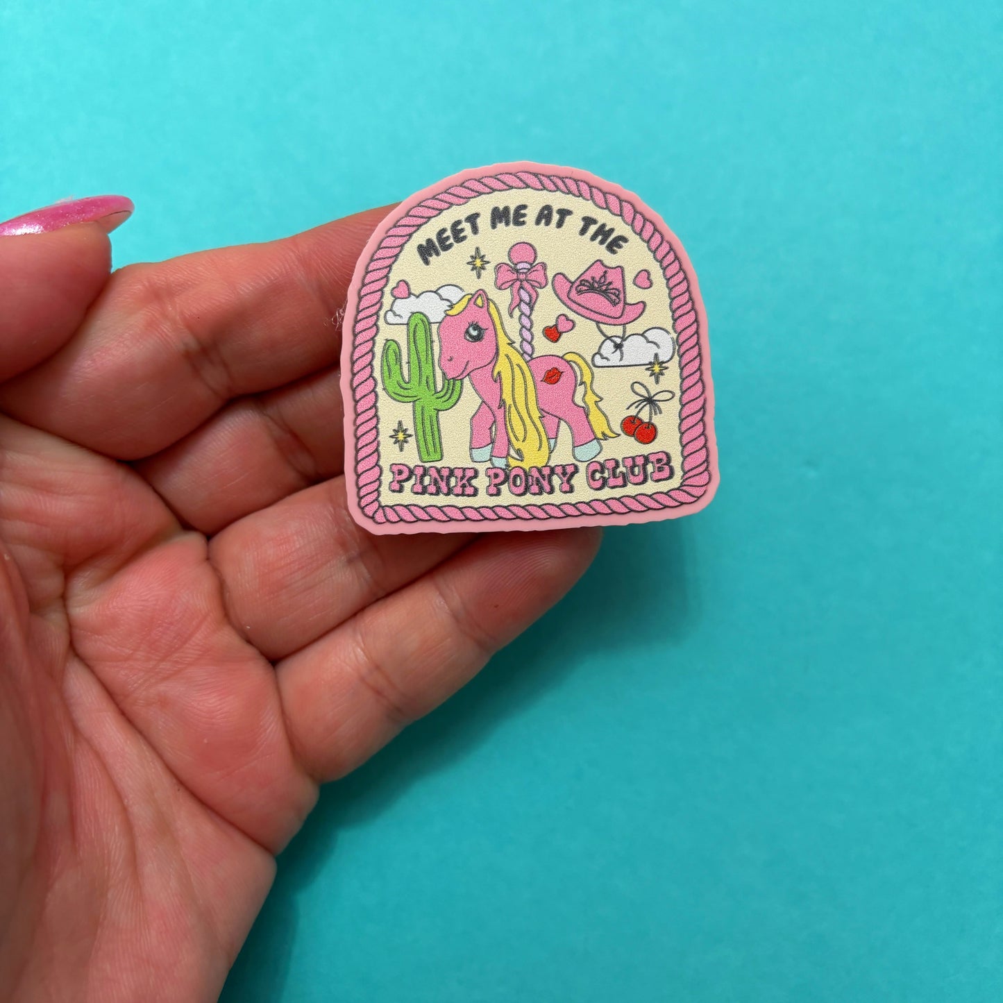Pink Pony Club Pin