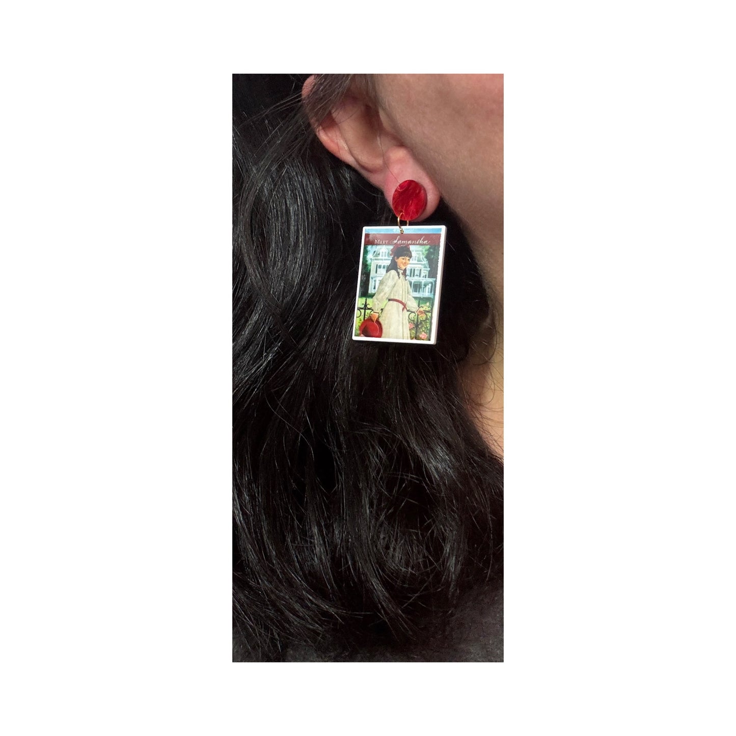 Samantha Book Drop Earrings