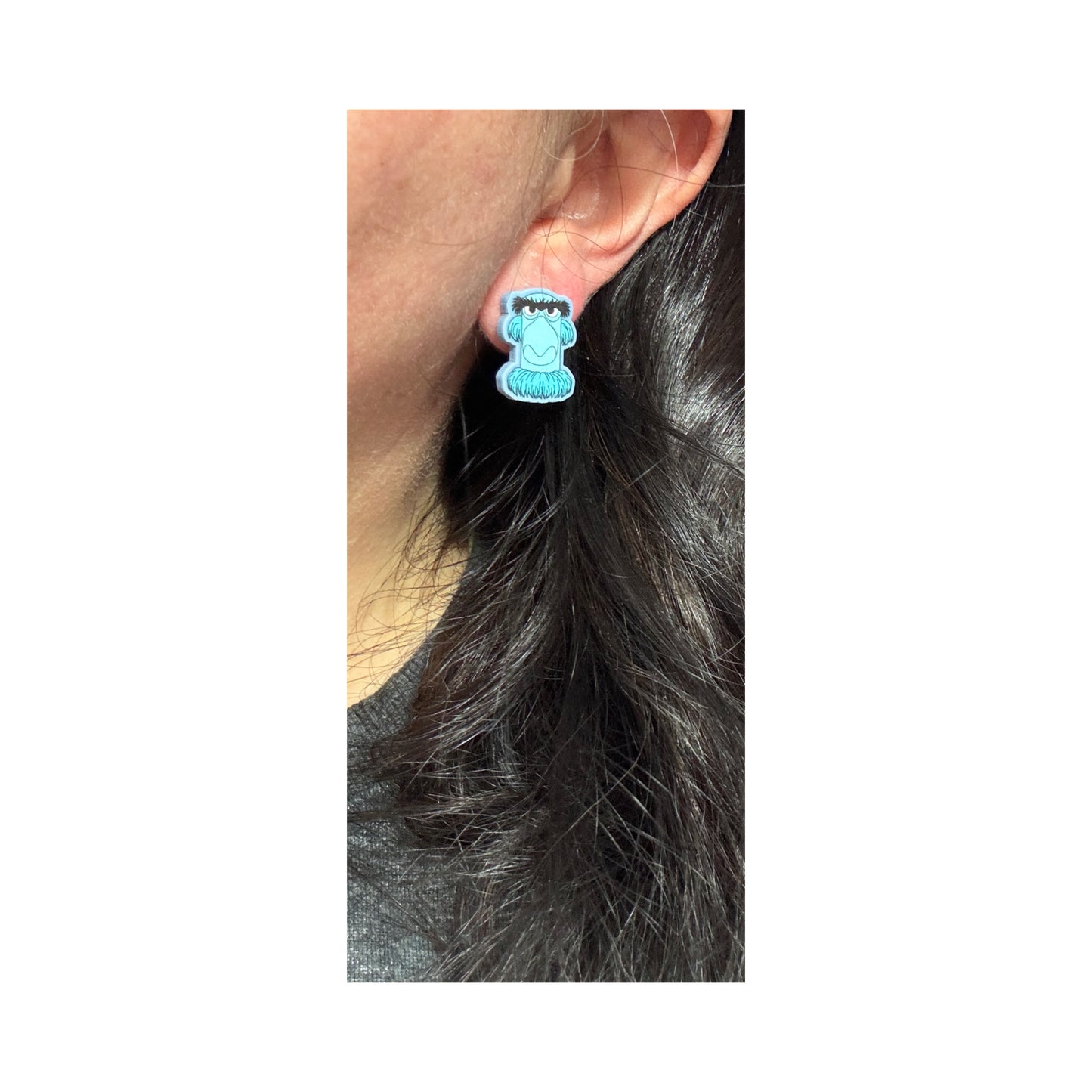 Eagle Puppet Post Earrings