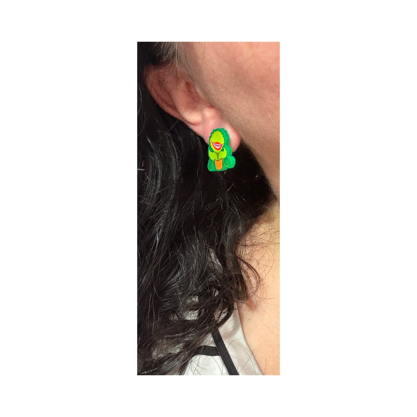 Audrey II Post Earrings