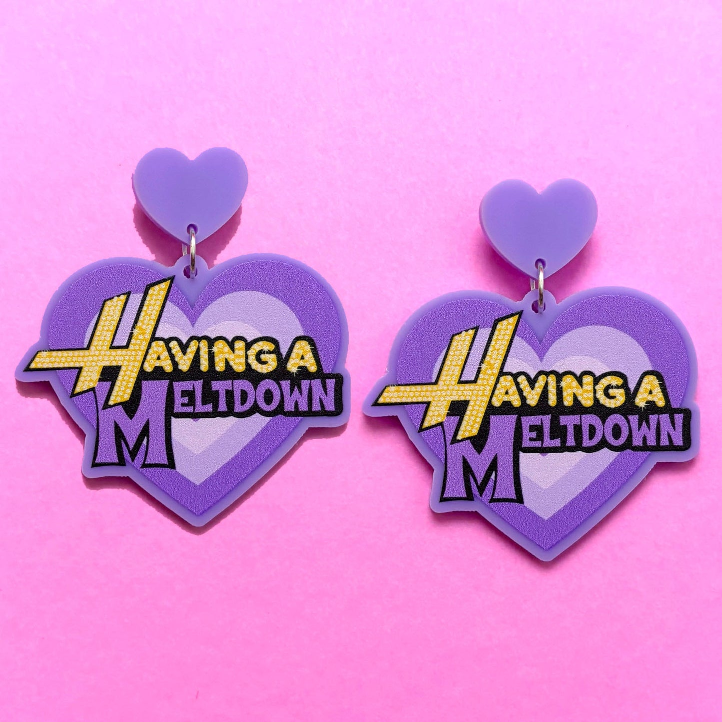 Having A Meltdown Drop Earrings