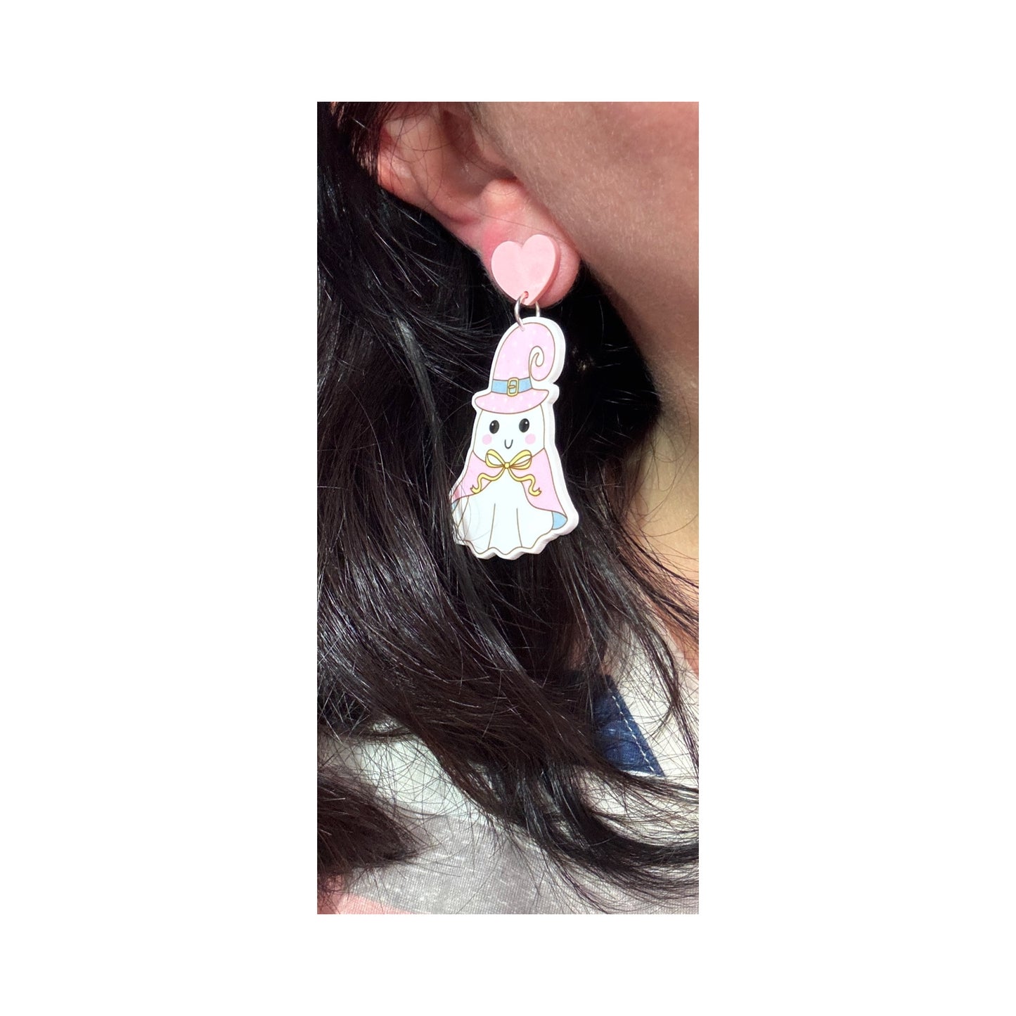 Pastel Witchy Boo Drop Earrings