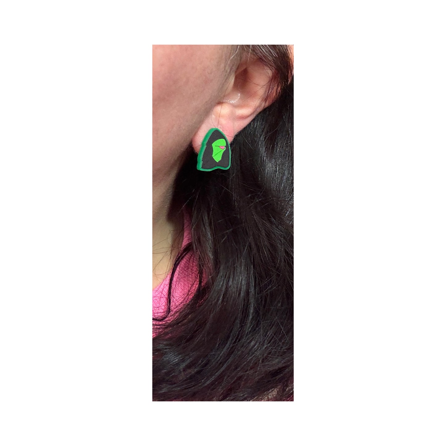 Jedi Meme Frog Post Earrings