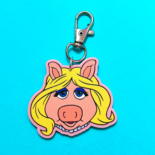 Piggy Keychain or Bag Charm