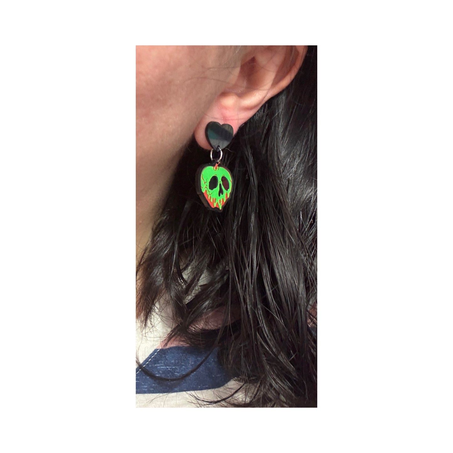 Poison Apple Mini Drop Earrings