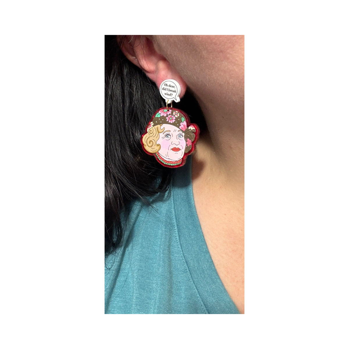 Did I Break Wind? Drop Earrings