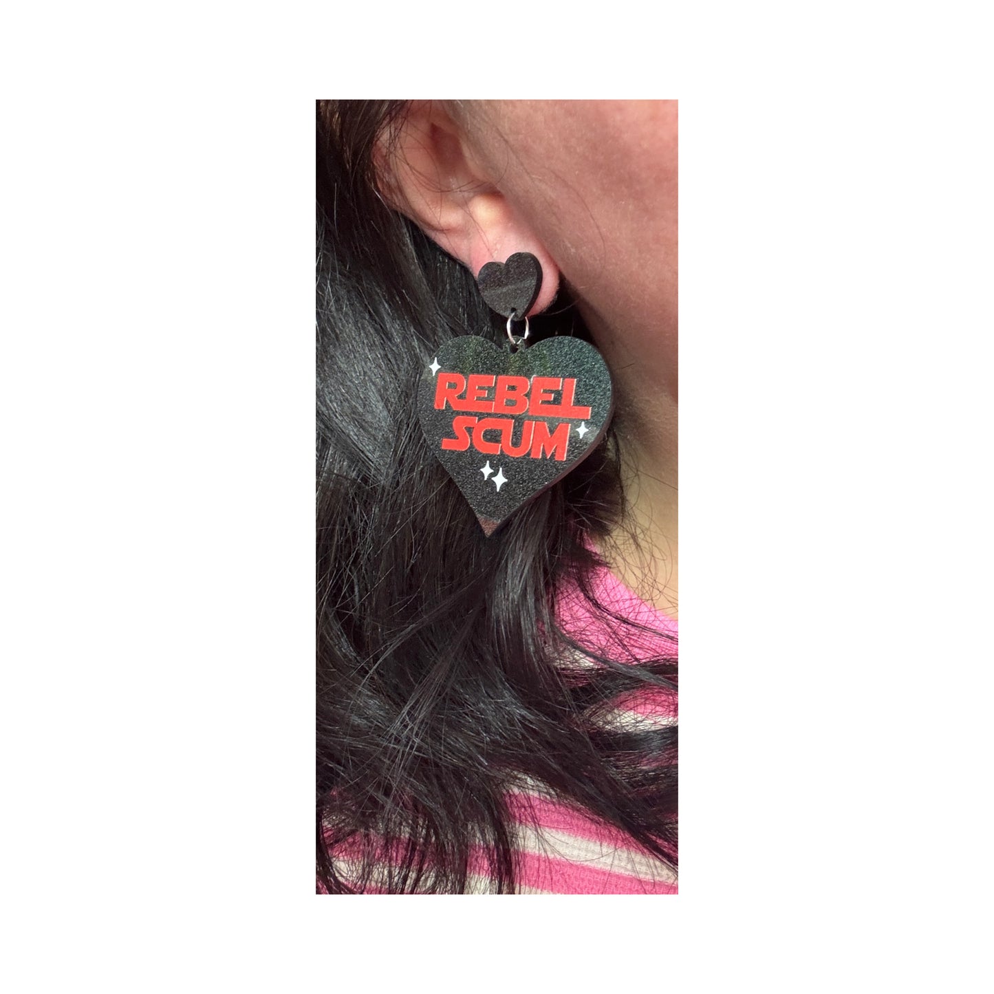 Rebel Scum Drop Earrings