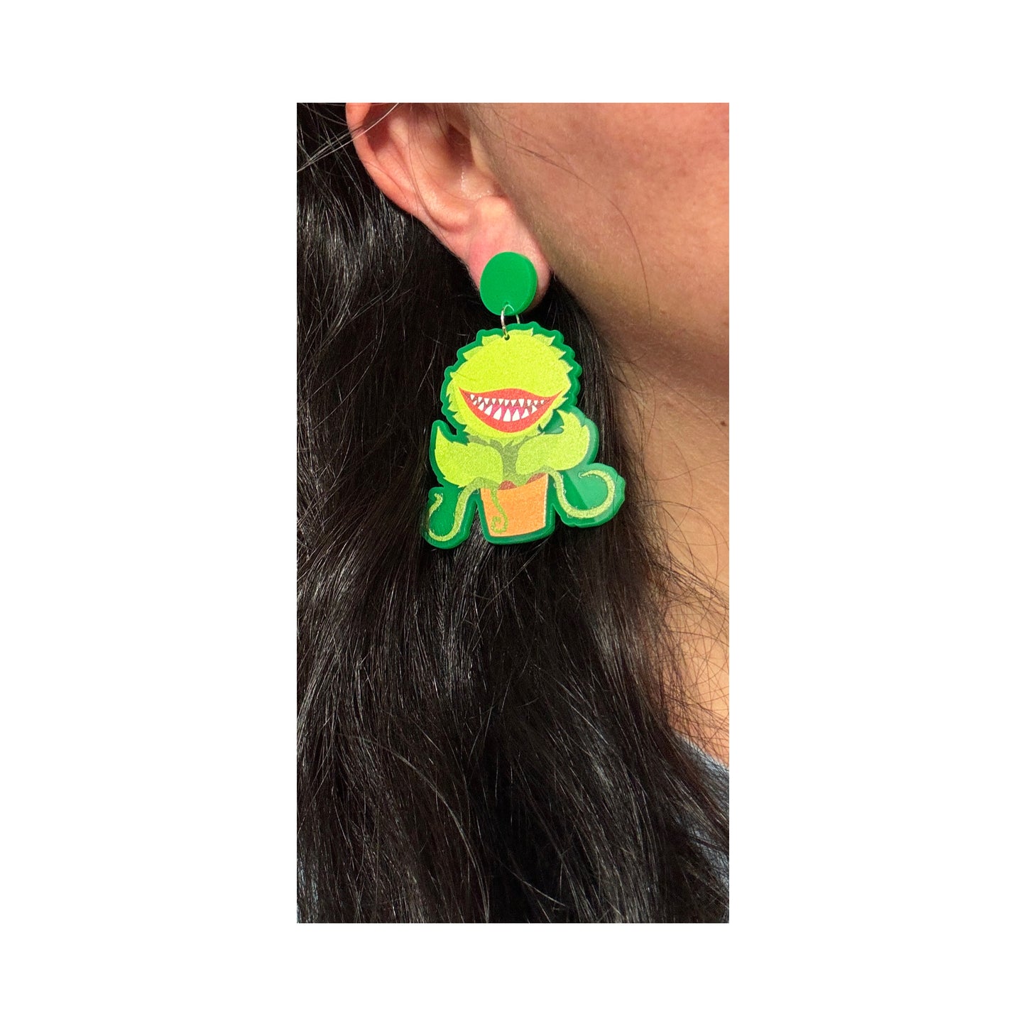Audrey II Drop Earrings
