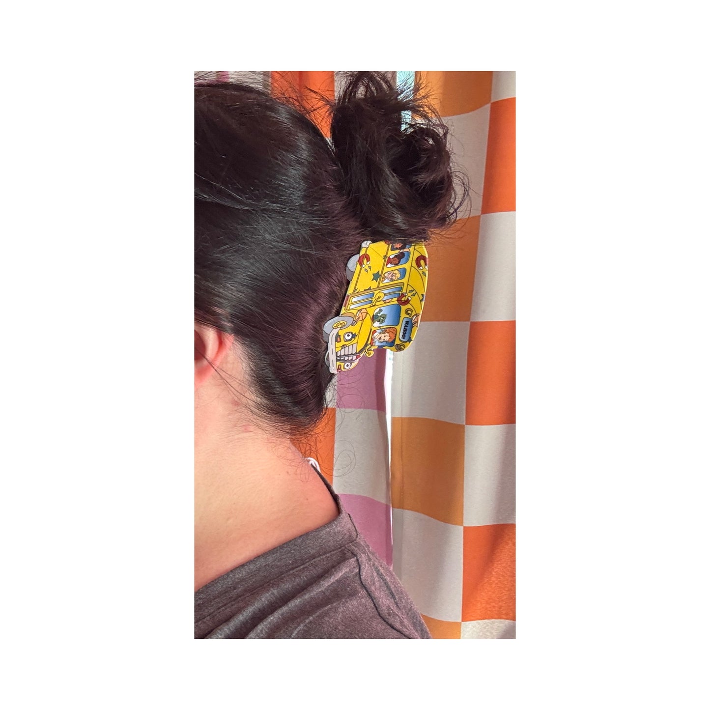 Magic School Bus Claw Clip