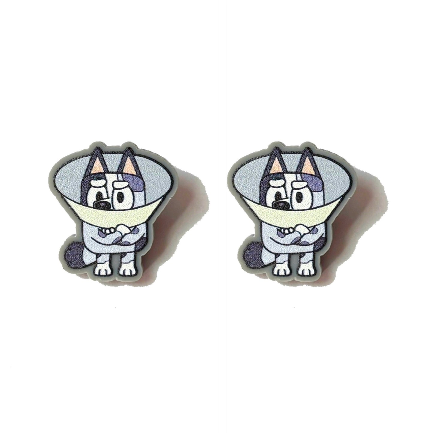 Cone Muffin Post Earrings