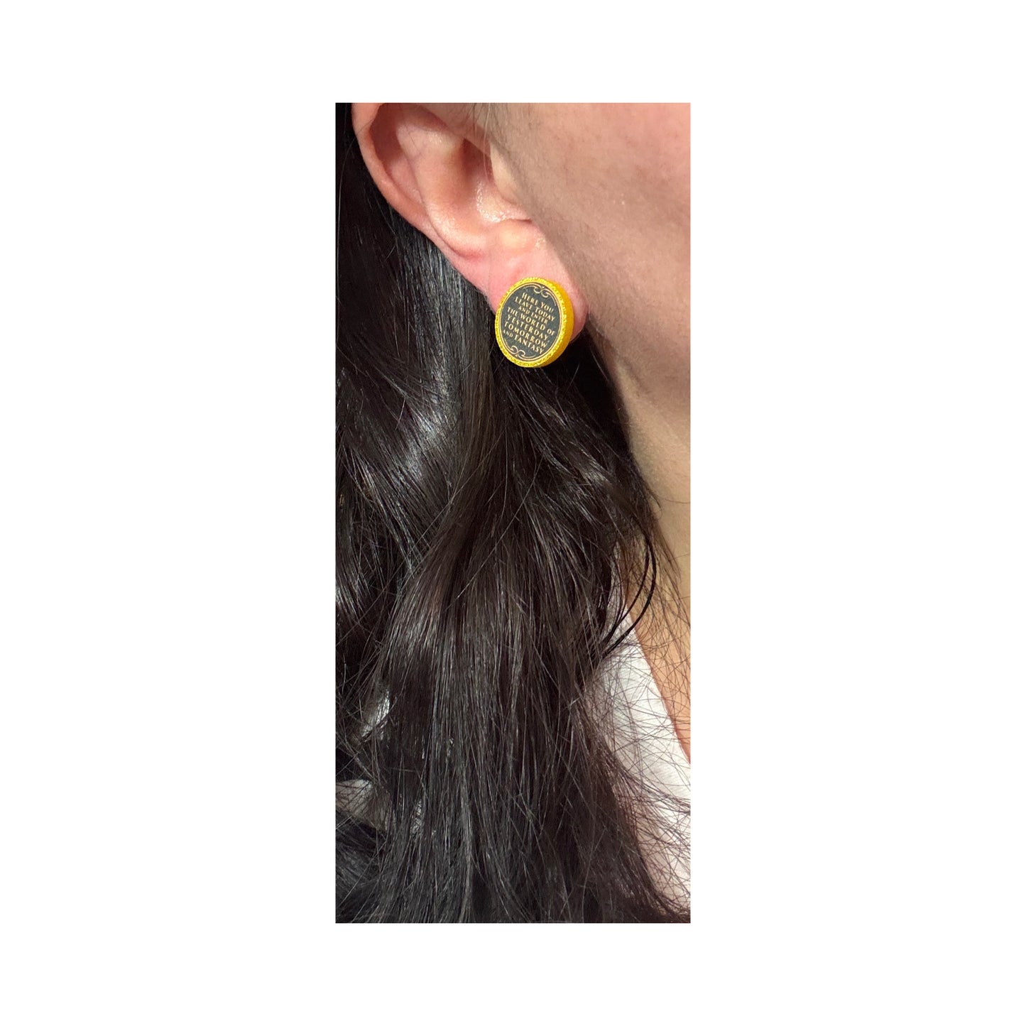 Park Welcome Sign Post Earrings