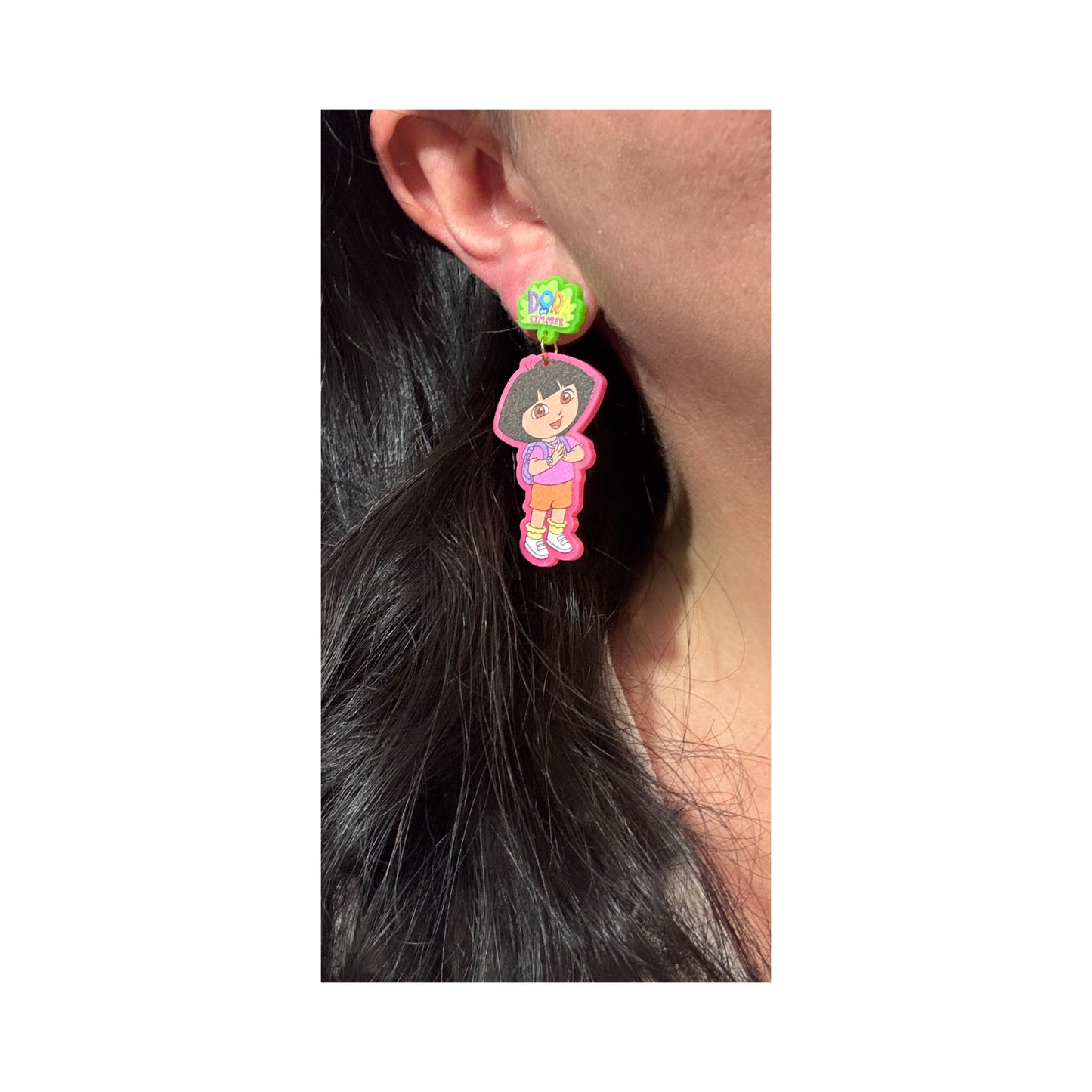 Explorer Girl Drop Earrings