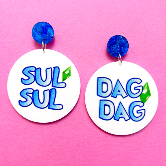 Sul Sul Dag Dag Drop Earrings
