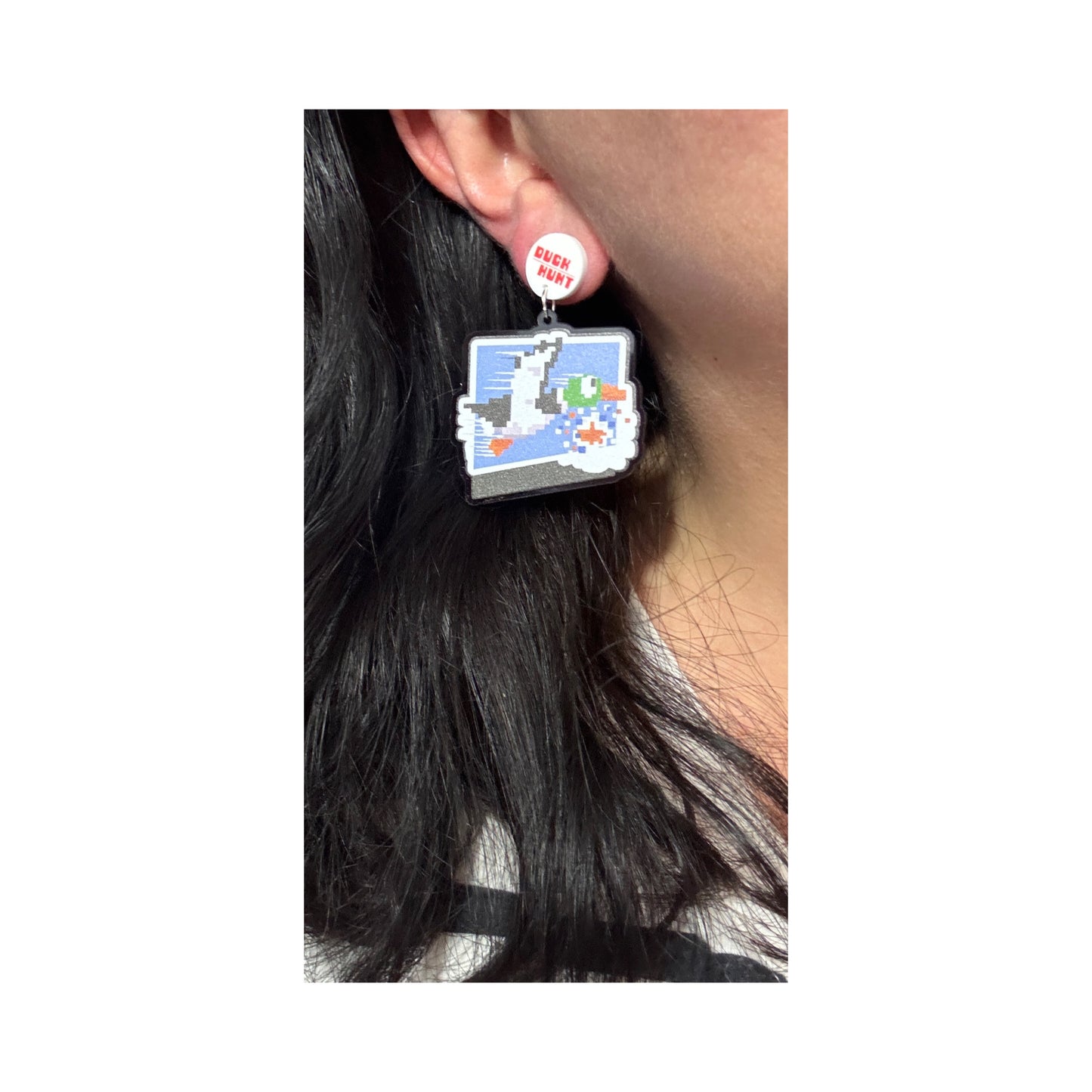 Duck Hunt Drop Earrings