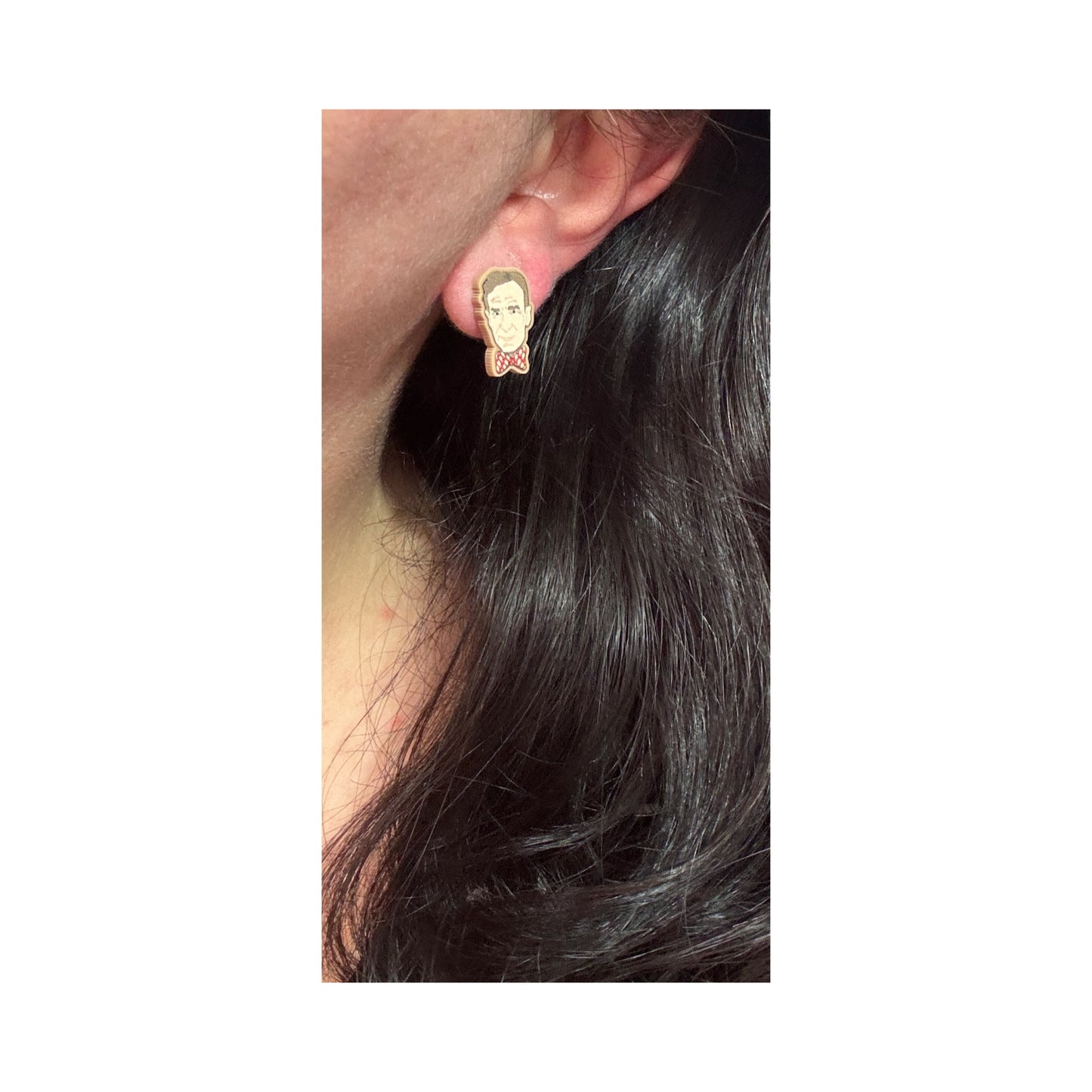 Bill Nye Post Earrings