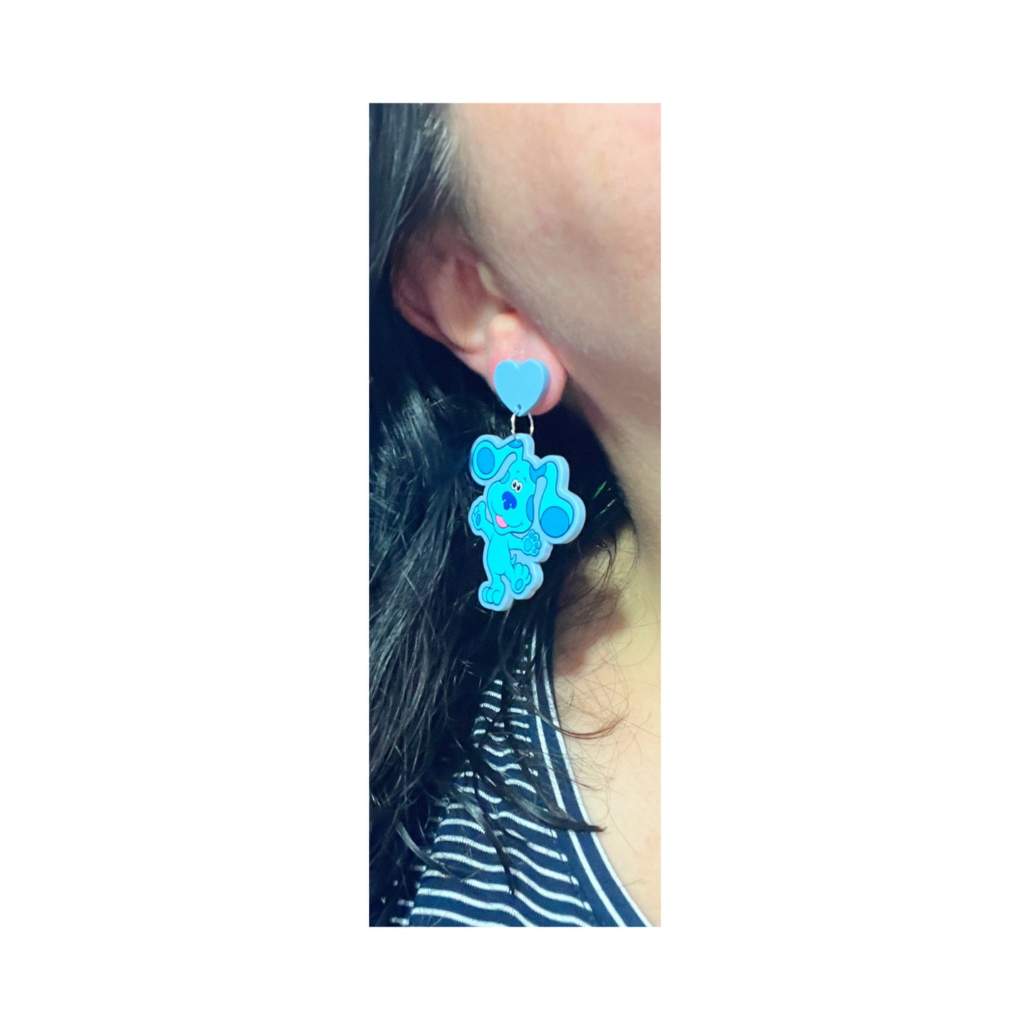 Blue Drop Earrings
